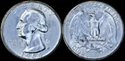 1964 (P) Washington Quarter Silver 25¢ - BU - Brilliant Uncirculated
