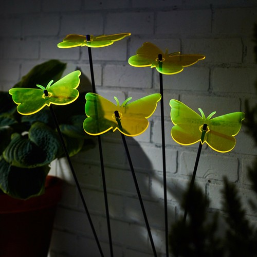 Parasol Mariposa 5x Lámpara Grande Decoración Conector de Jardín Captador de Luz - Imagen 19 de 25