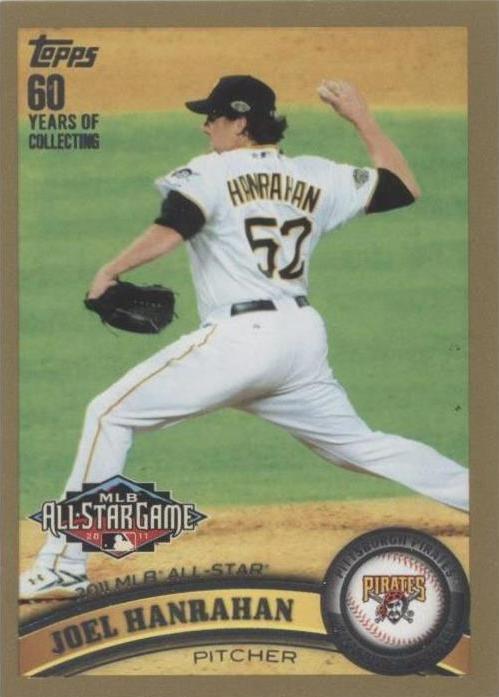 2011 Topps Update Series - All-Star Joel Hanrahan #US105 Gold /2011 for ...