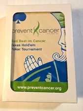 Unopened Deck of Cards "Bad Beat on Cancer"