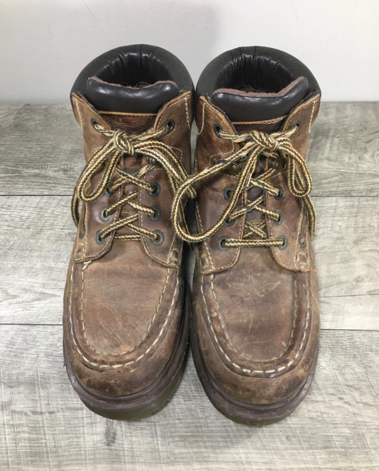 Botas de combate de cuero grueso Dr. Martens 8460 Doc England para hombre talla UK 8 US 9 Doc Foto 3 de 4