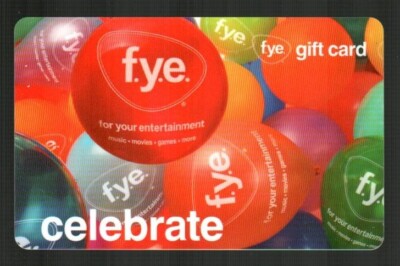F.Y.E. Celebrate, Balloons ( 2009 ) Gift Card ( $0 )