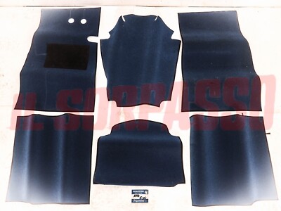 Above Carpets Rubber Blue And Black Lancia Appia 2 Series Original Byzantine