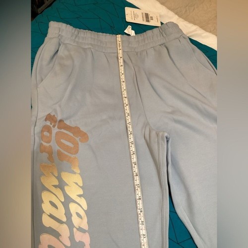 Felpa grafica Fabletics Forward comoda joggers casual abbigliamento lounge blu - Foto 4 di 8