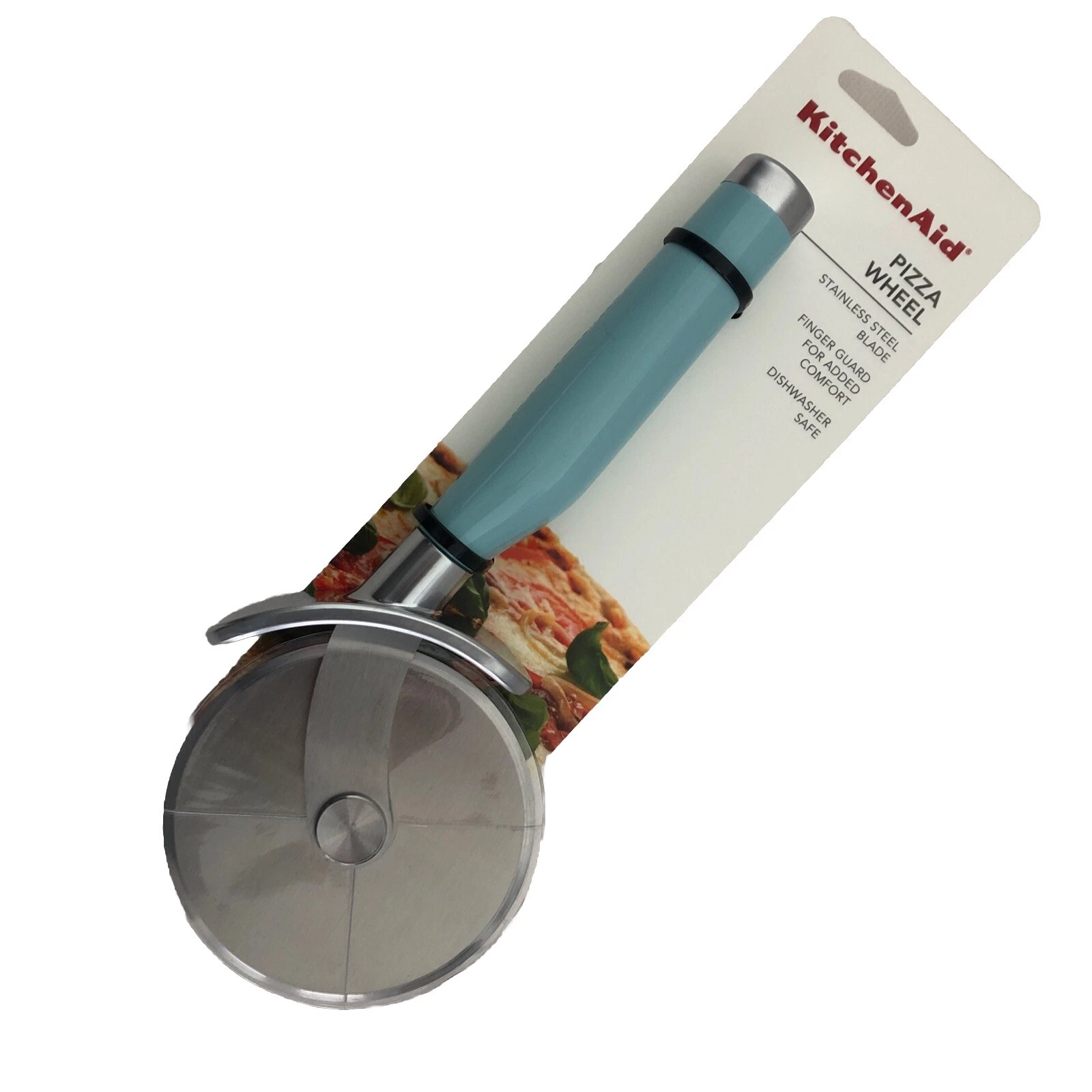 New KitchenAid HMIA Mineral Water Pizza Cutter Wheel Ice Blue Light Aqua HMIA
Opens in a new window 