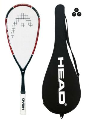 Head Nano Ti 110 Squash Racket + 3 Squash Balls RRP £115 | eBay