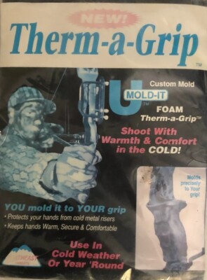 Therm-A-Grip Custom Foam Mold-It-Archery-Shoot W Warmth & Comfort In Cold-SHIP24
