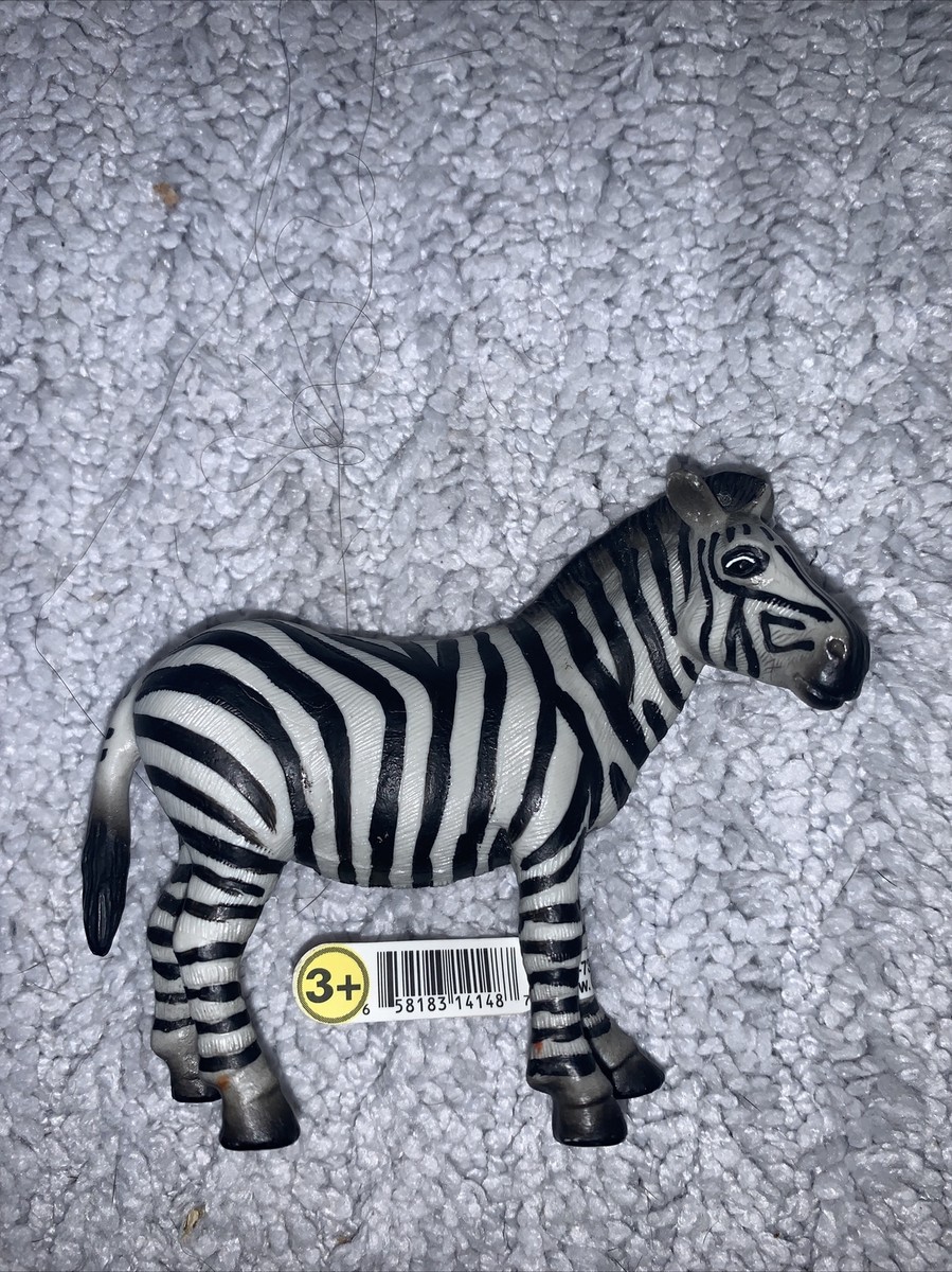 Vintage 1998 Schleich Zebra Toy Figure 14148 Play Zoo 3.25” | eBay
