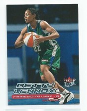 Betty Lennox 2000 Ultra WNBA Rookie Card #133