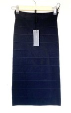 BCBG MaxAzria Leger Black Bodycon Skirt Retail 178 Price 95 Size XS NWT