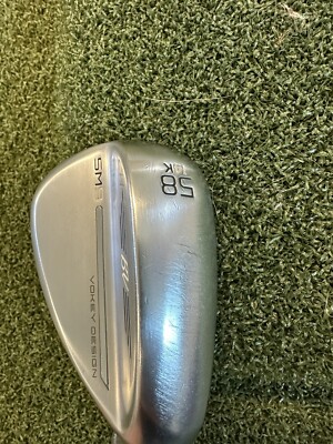 Titleist Vokey SM9 58°14K Amazon.com : Titleist Vokey SM9 Lob Wedge 58 * 14* (Jet Black, K