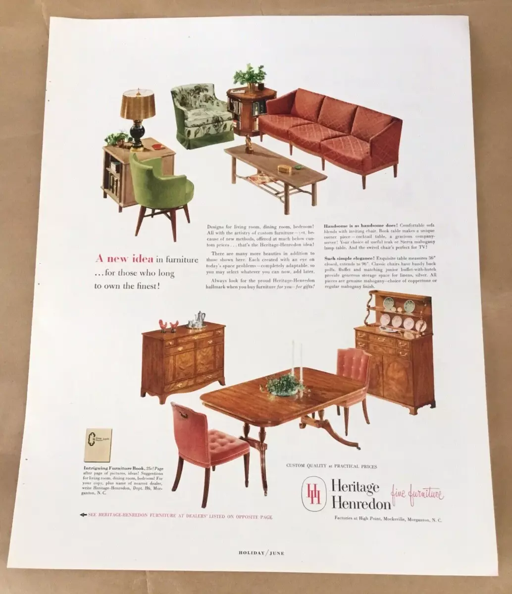 Vintage henredon furniture deals