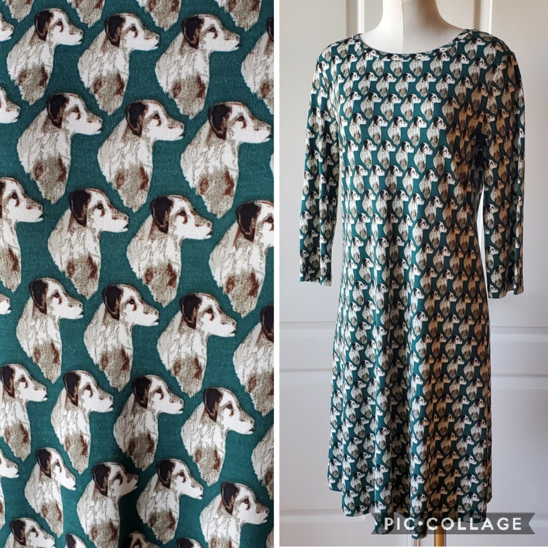 NEW $285 Weekend Max Mara Diretta Green Dog Print Jersey Dress M Medium Show | eBay NEW $285 Weekend Max Mara Diretta Green Dog Print Jersey Dress M Medium Show | eBay