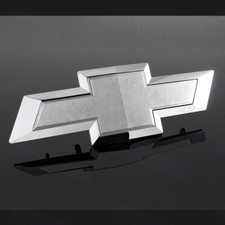 For 2016-2018 Gm Chevy Silverado 1500 Silver Front Bowtie Bow Tie Emblem New X1 For 2016-2018 Gm Chevy Silverado 1500 Silver Front Bowtie Bow Tie Emblem New X1