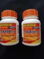 TWO   Exp 2027   MOTRIN 225 CAPS-OTC PAIN RELIEVER - Ibuprofen - 450 Total