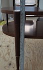 SET OF 2 MATCHING VINTAGE MCM TRIPLE TIERED KIDNEY SIDE TABLES" — photo 9