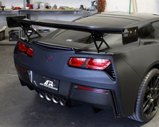 APR Performance Carbon Fiber GTC-500 Adjustable Wing Spoiler 71" Corvette C7 Z06