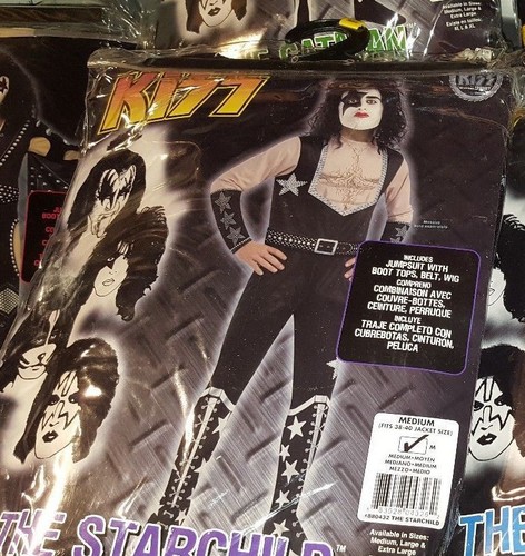 Officially licensed Kiss the Demon/Spaceman/Catman/Starchild Adult Costume New - Picture 15 of 16