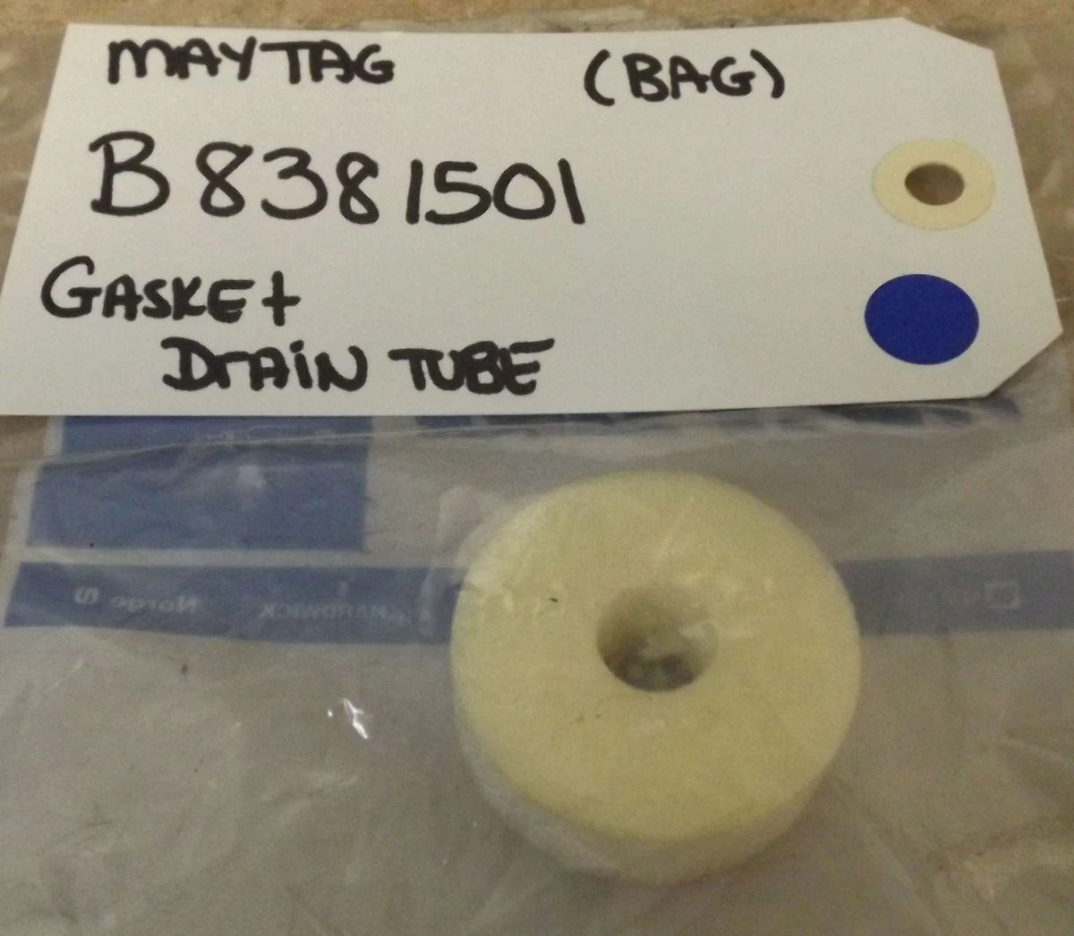 MAYTAG REFRIGERATOR B8381501 GASKET DRAIN TUBE (NEW) | eBay