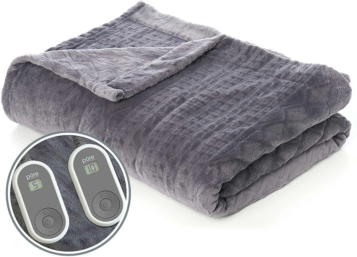 PureRadiance™ Luxury Heated Throw Blanket