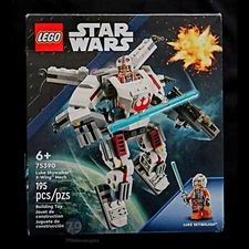 LEGO Star Wars Luke Skywalker X-Wing Mech 75390 New Sealed NISB Box Damage
