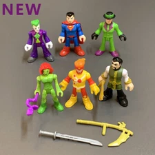 NEW 5 Fisher-Price Imaginext DC Super Friends Firestorm Poison Ivy Comics figure
