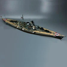 1/350 German Tirpitz Battleship Wooden Deck Metal Gun Barrel Upgrade Kit