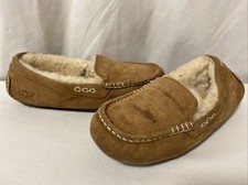 UGG Women's Ansley 3312 Moccasin Slipper Size 7 Chestnut EUR 38 UK 5.5 O42