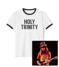 Holy Trinity Classic Rock Inspired Ringer T-Shirt, Joe Cocker, Leon Russell