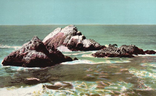 Postcard CA San Francisco California Seal Rocks Chrome Vintage PC J6955 ...