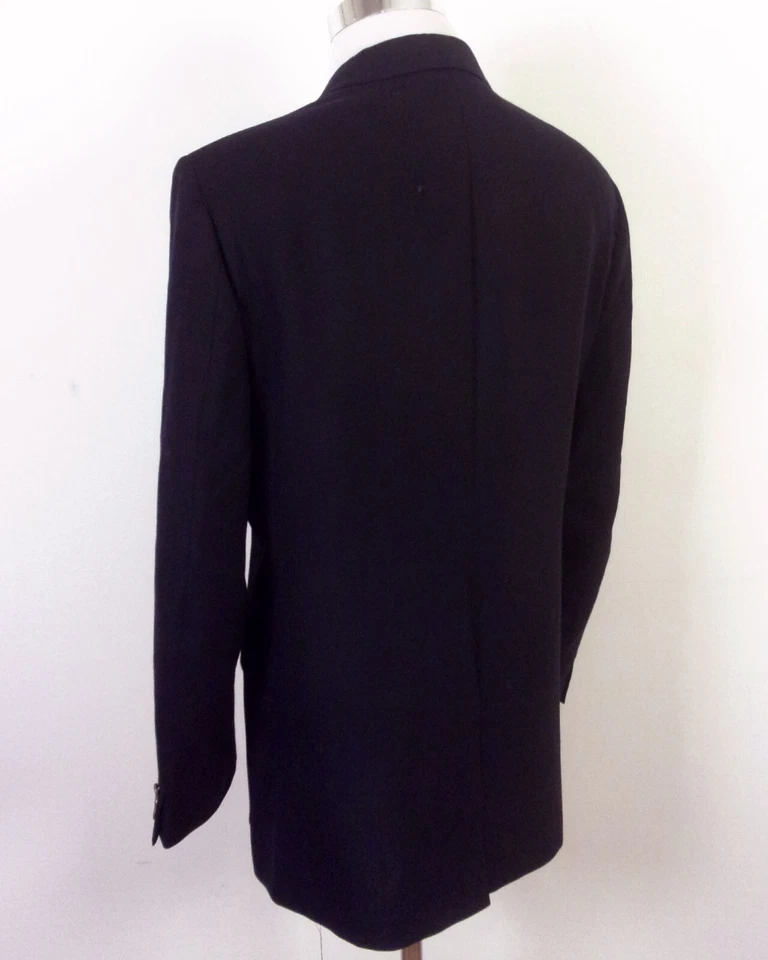 vintage 60s 70s EUC Jack Nicklaus Golden Bear HSM Navy Golf Blazer Hopsack 44 L - Image 3 of 4