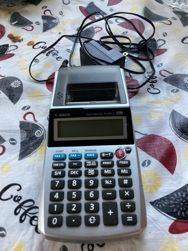 Canon 12 Digit Palm, Printing Calculator