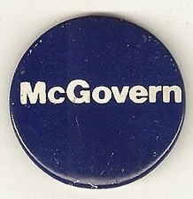 1972 George McGovern Classic Campaign Button Set of 20