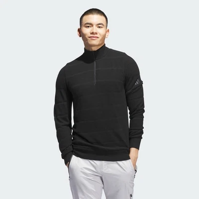 adidas Ultimate365 Tour Wind Knit Quarter-Zip Men's Hoodies & Sweatshirts - Bild 1 von 4