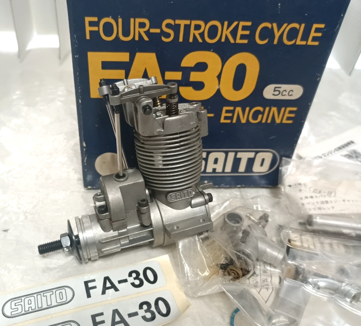 Saito 4-Stroke Engine Hobby RC Gas/Nitro Engines for Nitro & Glow