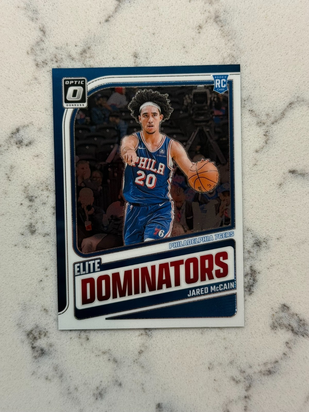 2024 DONRUSS OPTIC JARED McCAIN ELITE DOMINATORS ROOKIE RC 76ERS