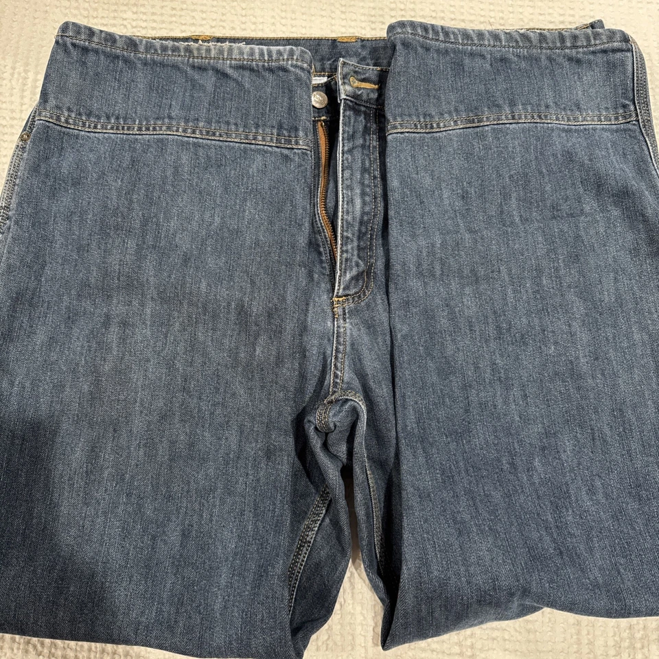 Pantalones de mezclilla Carhartt Relaxed Carpenter 100612-423 para hombre 40x30 Foto 2 de 4