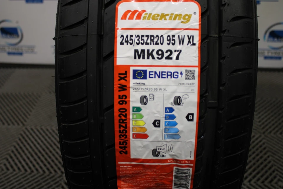 X4 245/35ZR20 245 35 20 95W XL MILEKING MK927 NEW TYRES *GREAT C/B RATED* (FOUR) - Image 4 of 4