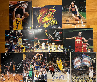 Former Cleveland Cavaliers Autographed 8x10 Photo Lot W/Global & CAS COAs