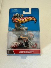 Hot Wheels Bad Bagger With Rider F21