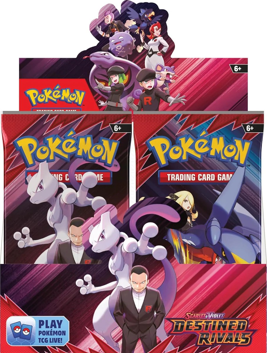 destined rivals booster box ebay Pokemon TCG: Scarlet & Violet - Destined Rivals Booster Box - 36 Packs