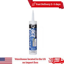 Dynaflex 230 10.1 oz. Clear Premium Elastomeric Exterior/Interior Window, Door