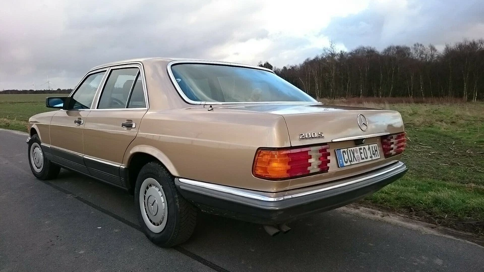 Mercedes 280S 25.5.1981 W126 ROSTFREI Sammlerzustand Serviceheft GOLD manuel TOP - Bild 2 von 4