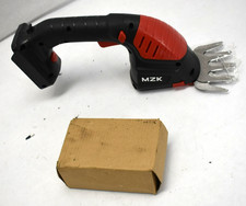 MZK 20V Cordless Hedge Trimmer Electric Shrub Trimmer Grass Shears Black  Red