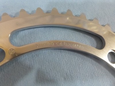 Sugino Mighty Competition Track Chainring NJS 48 tooth NOS in pkg