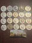 1967 KENNEDY HALF DOLLARS  ROLL 20 COINS 40% SILVER