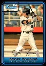 Scott Cousins 2006 Bowman Draft Picks & Prospects #DP56 Marlins MLB READ