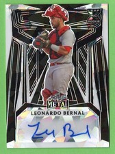 LEONARDO BERNAL - ROOKIE - AUTO - CRACKED ICE - /4