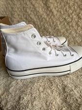 Converse Chuck Taylor All Star Platform High White Womens - Size 9.5