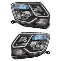 Halogen Scheinwerfer Set Links & Rechts Hauptscheinwerfer H1 FüR Dacia Duster